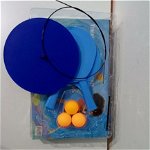 JUCARII PLASTIC En-gros palete ping pong cu suport și 3 minge, 