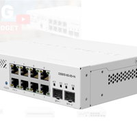 MIKROTIK 8G 2 SFP POE SWITCH  INDOOR