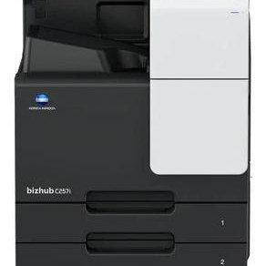 BIZHUB C257i cu RADF DF-633, toner negru si color C/M/Y + masa dk 518X