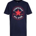 Converse tricou copii culoarea verde, cu imprimeu, Converse