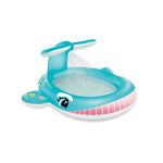 Piscina gonflabila pentru copii Whale, 200 L, 201x196x91 cm, polivinil, multicolor, Excellent Houseware