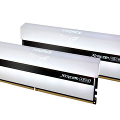Kit Memorie TeamGroup T-Force Xtreem White ARGB 16GB, DDR4-3200MHz, CL16, Dual Channel