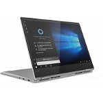 Notebook / Laptop 2-in-1 Lenovo 13.3'' Yoga 730, FHD IPS Touch, Procesor Intel® Core™ i7-8565U (8M Cache, up to 4.60 GHz), 8GB DDR4, 256GB SSD, GMA UHD 620, Win 10 Home, Platinum Silver, Active Pen