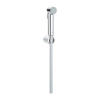 Set dus igienic Grohe Tempesta-F Trigger 26352000, suport, furtun 1 m, anti-calcar, Crom