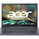 Laptop ACER Aspire 5, 15.6", Intel Corei5-12450H, 16GB RAM, SSD 512GB, Intel UHD Graphics, No OS, Steel Gray
