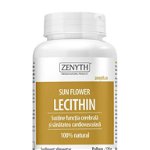 Lecitina de floarea soarelui - Sun Flower Lecithin - pulbere 120g - Zenyth, Zenyth Pharmaceuticals