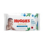 Huggies Servetele BW Natural Biodegradabile, 48 bucati, HUGGIES