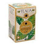 Ceai organic din frunza de menta 20pl - TEALIA - SECOM, TEALIA
