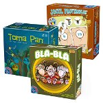 Set 3 jocuri educative: TomaPan + Jocul Proverbelor + Bla-Bla, 