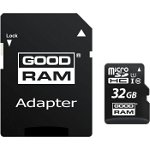 Card memorie Micro SDHC UHS-I 32GB Class 10 UHS-I + Adaptor, GOODRAM