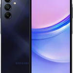 Smartphone Samsung Galaxy A15, 5G Edition, 128GB, 4GB RAM, Dual SIM, 4-Camere, Blue Black, Samsung