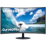 Monitor curbat LED VA Samsung 27", Full HD, DisplayPort, FreeSync, Dark Blue Gray