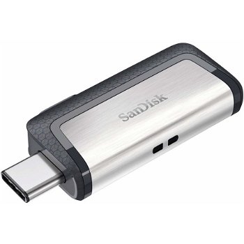 Memorie USB SanDisk Ultra Dual Drive 256GB, USB 3.1/USB Type-C, SanDisk