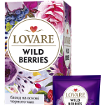 Ceai negru Lovare Wild Berry, 24 pliculete