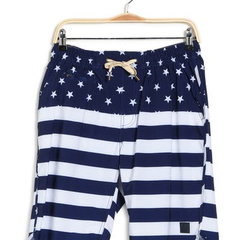Imbracaminte Barbati Vintage 1946 Printed Windjammer Shorts Navy Flag