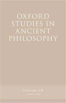 Oxford Studies in Ancient Philosophy, Volume 52 (Oxford Studies in Ancient Philosophy)