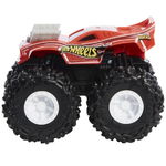 Masinuta Hot Wheels Monster Truck, Mattel, 1:43, Portocaliu/Albastru