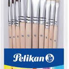 Set 10 pensule 700405, Pelikan, Par de ponei, Multicolor