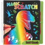 Carte Magic Scratch Dino World, Depesche