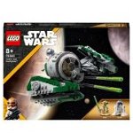 LEGO Star Wars: Jedi Starfighter TM al lui Yoda 75360, 8 ani+, 253 piese