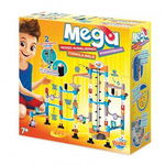 Labirint cu bile de marmura Buki Construction - Mega set