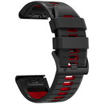 Curea Tech-Protect Iconband Pro pentru Garmin Fenix 5/6/6 Pro/7 Negru/Rosu