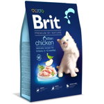Brit Premium by Nature, Kitten, Pui, hrană uscată pisici junior, 8kg, Brit