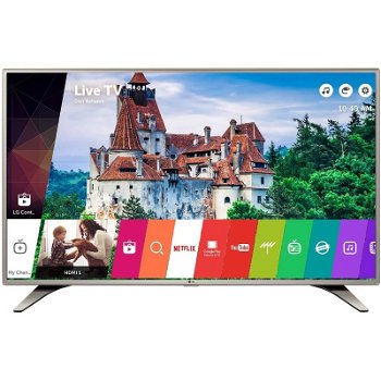 Televizor LED Smart LG, 108 cm, 43LH615V, Full HD, Clasa A++