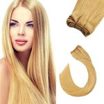 Extensii Cusute De Lux Blond Sampanie 27D