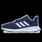 Adidas PERFORMANCE, Pantofi sport de plasa Runfalcon, Bleumarin/Alb, 8.5