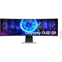 Monitor Odyssey S49DG954SU OLED G95SD, gaming monitor - 49 -  silver, DQHD, FreeSync Premium Pro, G-Sync compatible, 240Hz panel, Samsung
