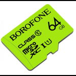 Card Microsd Borofone TF SDHC Clasa 10, Capacitate 64gb