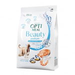 OPTIMEAL Beauty Podium, XS-XL, Fructe de Mare, hrană uscată câini, piele & blană, sensibilități dentare, 10kg, Optimeal