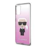 Husa Karl Lagerfeld Degrade pentru Samsung Galaxy S20 Plus Roz, Karl Lagerfeld