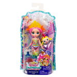 ENCHANTIMALS ROYAL PAPUSI SI ANIMALUTE RADIA RAINBOW FISH SI FLO, Mattel