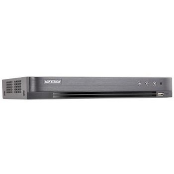 Dvr hikvision turbohd 4 canale ds-7204hqhi-k1/p; 3mp; poc - power overcoax; 4 turbo hd/ahd/analog interface input, 4-ch video and 1-ch audioinput,