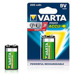 Acumulator Varta, Ni-MH, 9V, capacitate 200 mAh