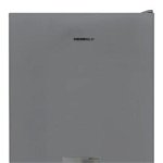 Combina frigorifica Heinner HC-V286SWDF+, Less Frost, 286 L, Termostat ajustabil, Iluminare LED, Usi reversibile, Dozator apa, H 180 cm, Argintiu