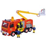 Masina de pompieri Simba Fireman Sam Ultimate Jupiter cu 2 figurine si accesorii, Simba