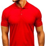 Tricou polo bărbați roșu Bolf 9025, BOLF