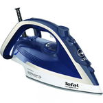 Fier de calcat Tefal Ultragliss Plus FV6812E0, 2800W, jet de abur 260 g min, abur variabil 0-50 g min, alb albastru