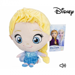 Animal de plus Disney Frozen Palz Plush Elsa  cu sunet 25 cm,3+ ani