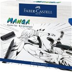 Pixuri Faber-Castell Pitt Artist Pen Manga Starter FABER CASTELL, Faber-Castell
