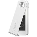 Portofel electronic Ledger Nano S Plus Crypto, pentru monede virtuale Bitcoin, Ethereum, Dash, ZCash si altele, Mystic White