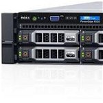 Sistem Server DELL PowerEdge R530 Rack 2U, Procesor Intel® Xeon® E5-2630 v4 2.2GHz Broadwell, 16GB RDIMM DDR4, 1x 120GB SSD, LFF 3.5 inch, PERC H730