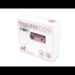 TICKLESS Mini Dog Ultradźwiękowy odstraszacz kleszczy i pcheł dla psów małych ras Rose Gold + KONG piłki tenisowe 3 szt. GRATIS