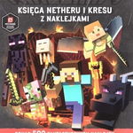 Harperkids Minecraft The Book of the Nether and the End cu autocolante, Harperkids