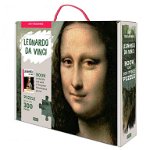 Puzzle Mona Lisa 300 piese+carte