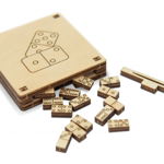 Puzzle 3D - Mini joc Domino, Wooden City