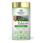 ORGANIC INDIA Ceai Tulsi (Busuioc Sfant) Ceai Verde | Antistres Natural & Vitalizant 100g, ORGANIC INDIA